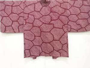 本総絞り　石畳模様　絵羽織